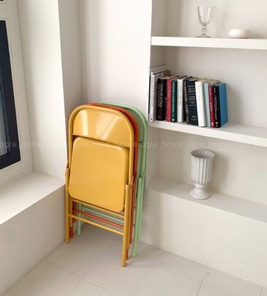 デザインカラー折りたたみチェア椅子3色